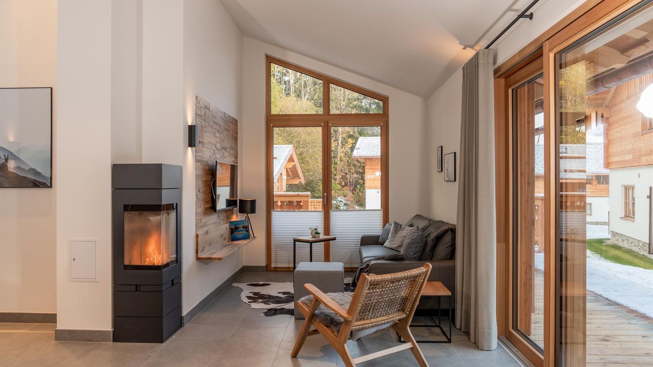 kuschlige Wohnecke mit Kamin kuschlige Wohnecke mit Kamin